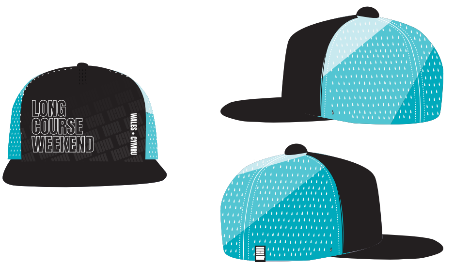 Blue Mesh Trucker Cap Hat