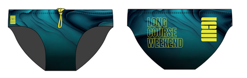 LCW Blue Yellow Slip on Briefs