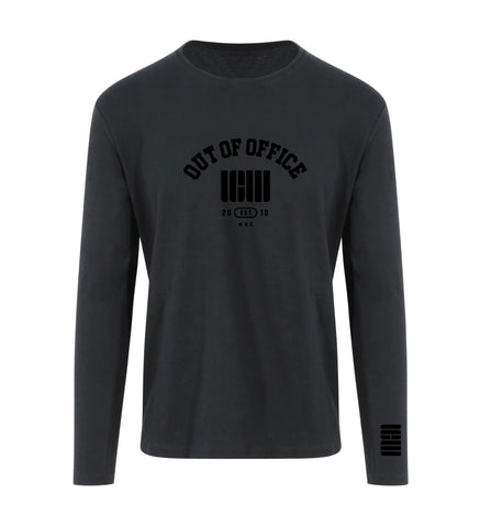 Unisex "All Black Everything" Out of Office Long-Sleeve Tee